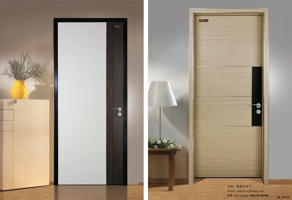 Comfortable life melamine doors