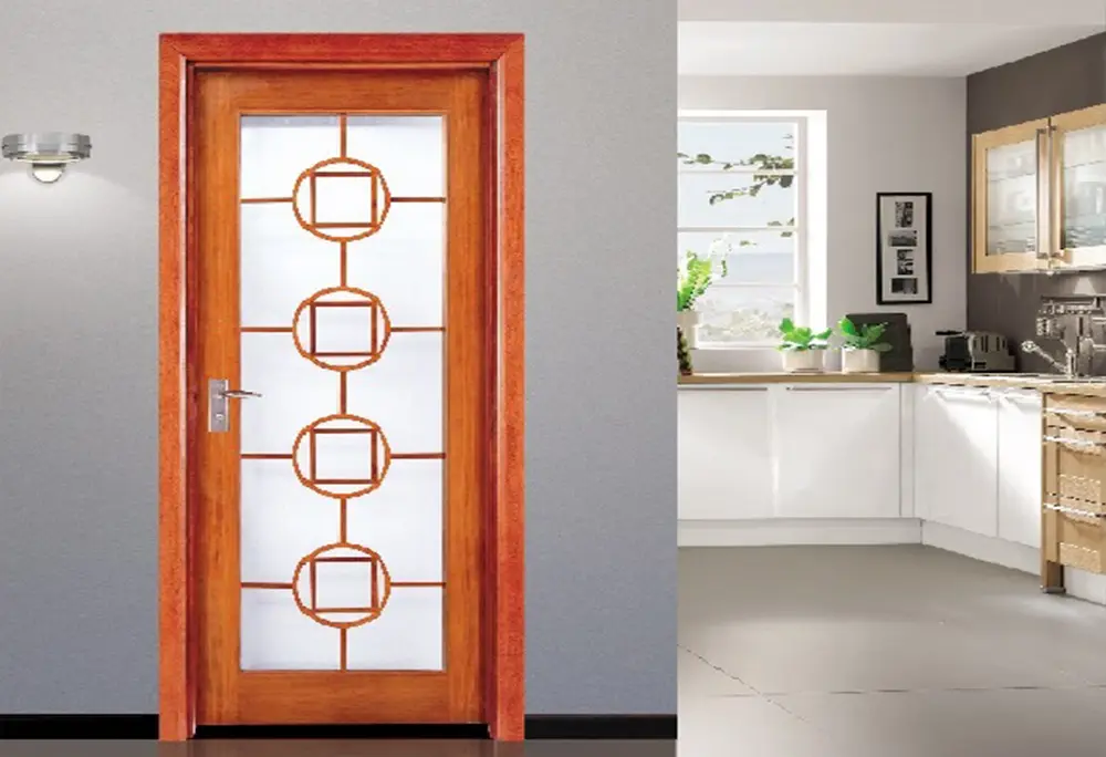 Classical style glass doors