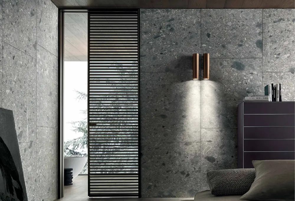 Minimalist fashion door decor