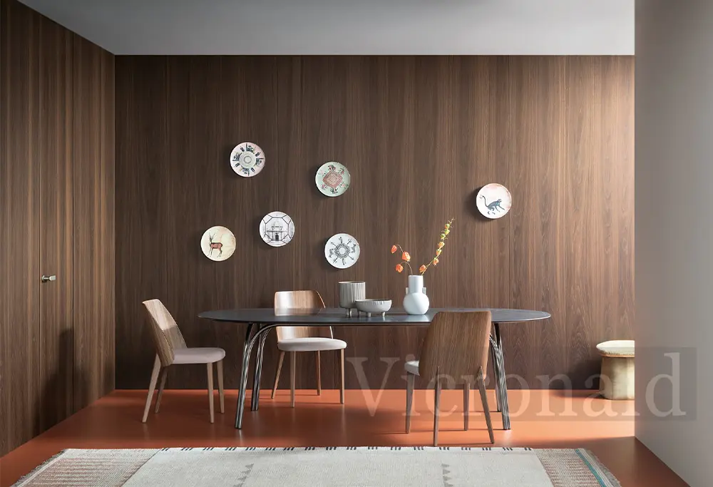 Walnut of the wall board