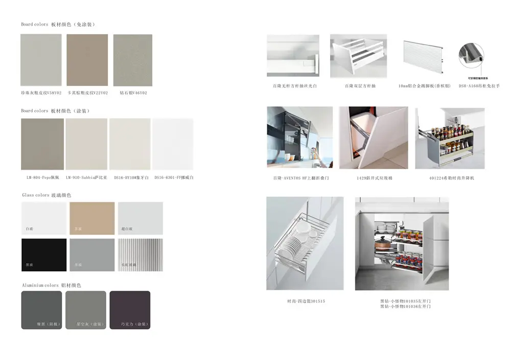 kitchen and cabinet metal lacquer painted