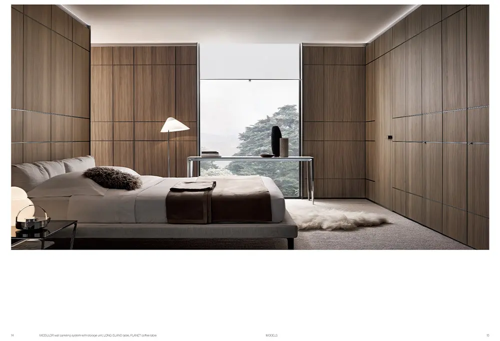 Walnut of the wall board