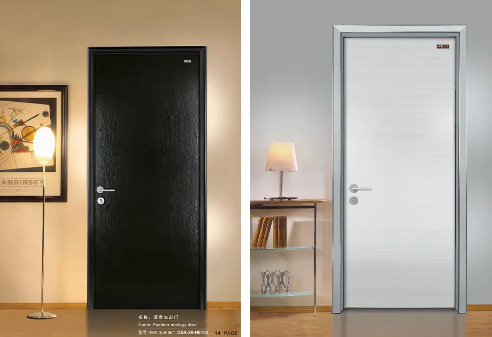 Comfortable life melamine doors