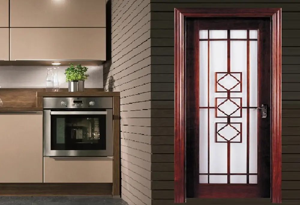 Classical style glass doors